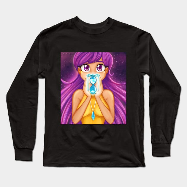 Crystal hourglass Long Sleeve T-Shirt by SailorBomber